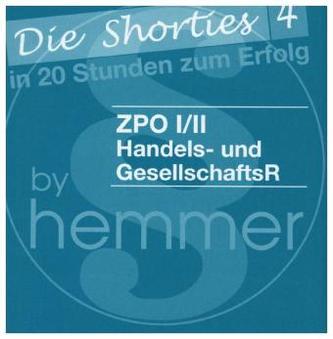 ZPO I/II Handels- und GesellschaftsR, Lernkarten