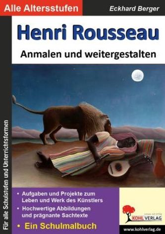 Henri Rousseau ... Anmalen und weitergestalten