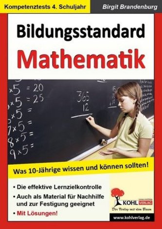 Bildungsstandard Mathematik - Was 10-jährige wissen und können sollten!