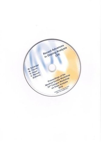 Recent Advances in Doping Analysis. Vol.24, CD-ROM
