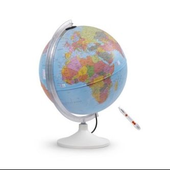 Parlamondo, Interaktiver Globus mit TING(TM)-Stift