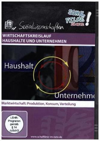 Wirtschaftskreislauf Haushalte und Unternehmen, 1 DVD