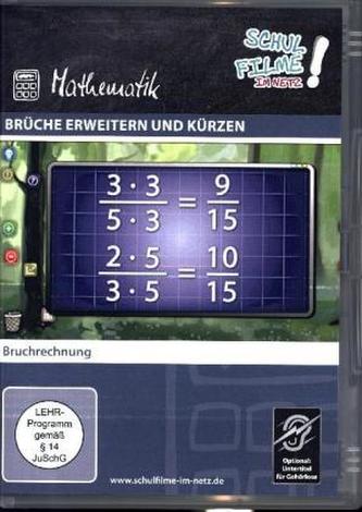 Brüche erweitern und kürzen, 1 DVD