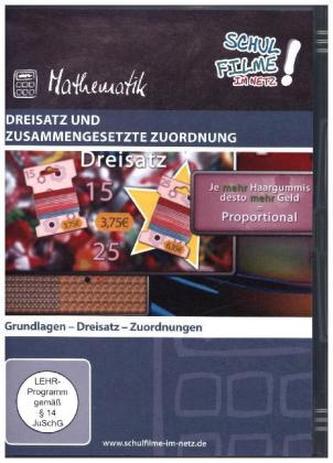 Dreisatz und zusammengesetzte Zuordnung, 1 DVD
