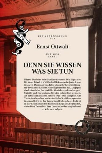 DENN SIE WISSEN WAS SIE TUN DENN SIE WISSEN WAS SIE TUN