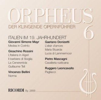 Italien im 19. Jahrhundert, Audio-CD