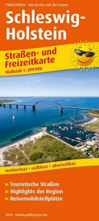 PublicPress Straßen- und Freizeitkarte Schleswig-Holstein
