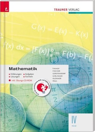 Mathematik IV HLW, m. Übungs-CD-ROM