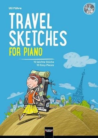 Travel Sketches For Piano, m. Audio-CD