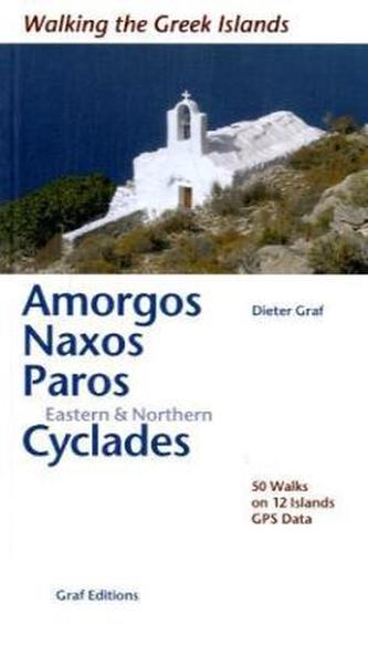 Amorgos, Naxos, Paros, Eastern and Northern Cyclades. Amorgos, Naxos, Paros, östliche und nördliche Kykladen, englische Ausgabe