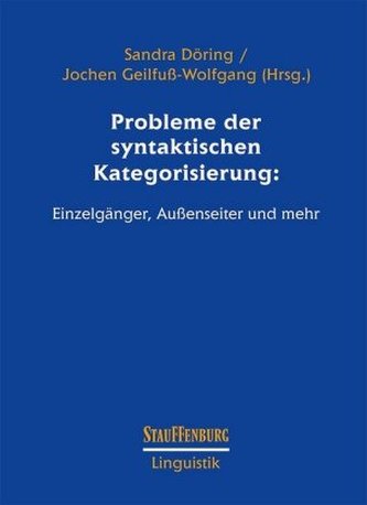 Probleme der syntaktischen Kategorisierung:
