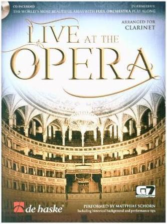 Live at the Opera - Clarinet, w. Audio-CD