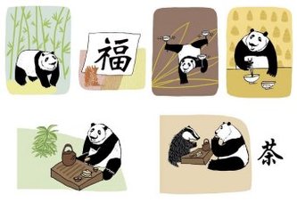 Drachenpost, 24 Postkarten