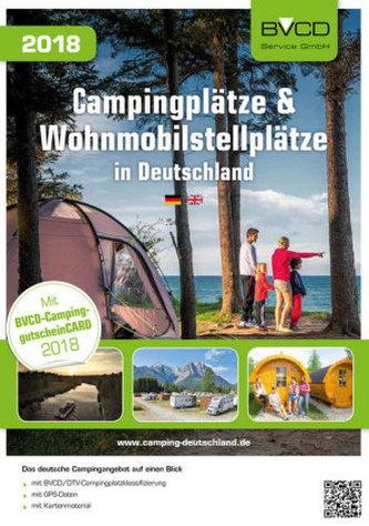 BVCD-Campingführer Campingplätze und Wohnmobilstellplätze in Deutschland 2018