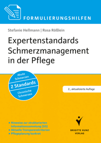 Expertenstandards Schmerzmanagement in der Pflege