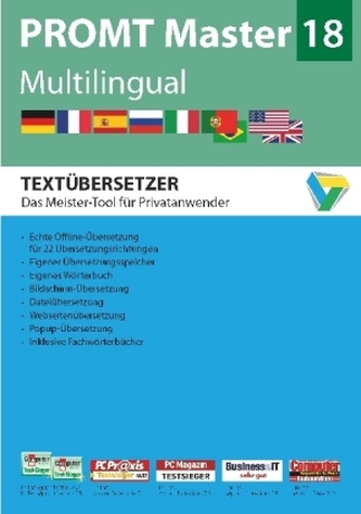 PROMT Master 18 Multilingual, 1 DVD-ROM