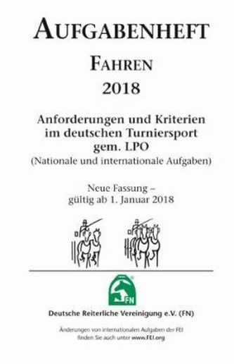 Aufgabenheft - Fahren 2018 Aufgabenheft - Fahren 2018
