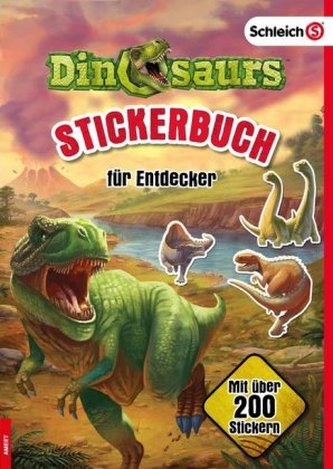 Schleich Dinosaurs Stickerbuch für Entdecker