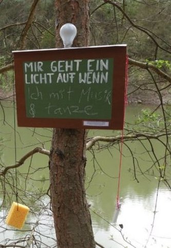 Mir geht ein Licht auf