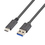 Propojovací kabel USB 3.0 A (M) / USB-C 3.1 (M), 2m, černý Propojovací kabel USB 3.0 A (M) / USB-C 3.1 (M), 2m, černý