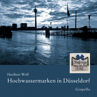 Hochwassermarken in Düsseldorf