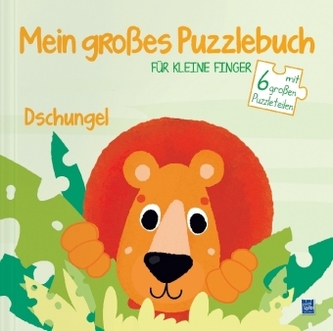 Mein großes Puzzlebuch für kleine Finger - Dschungel Mein großes Puzzlebuch für kleine Finger - Dschungel
