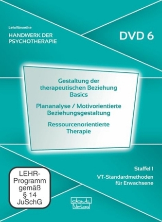 Gestaltung therapeutischer Beziehung Basics · Plananalyse / Motivorientierte Beziehungsgestaltung · Ressourcenorientierte Therap