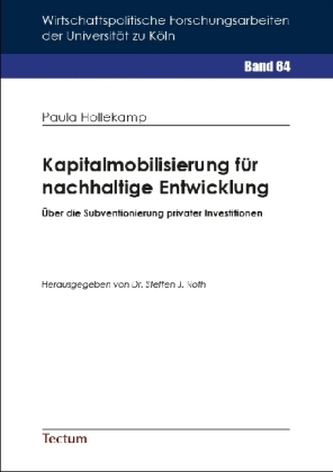 Kapitalmobilisierung für nachhaltige Entwicklung