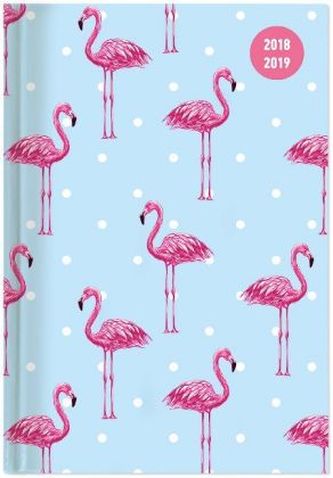 Collegetimer A6 Tag Flamingo 2018/2019