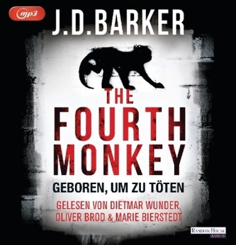 The Fourth Monkey - Geboren, um zu töten, 2 MP3-CDs The Fourth Monkey - Geboren, um zu töten, 2 MP3-CDs