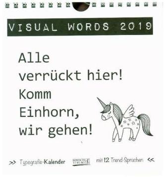 Visual Words Black 2019