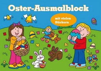 Oster-Ausmalblock