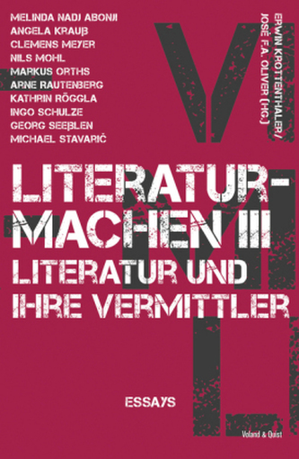 literaturmachen. Bd.3 literaturmachen. Bd.3