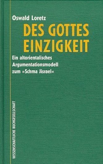 Des Gottes Einzigkeit