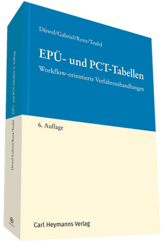 EPÜ- und PCT-Tabellen