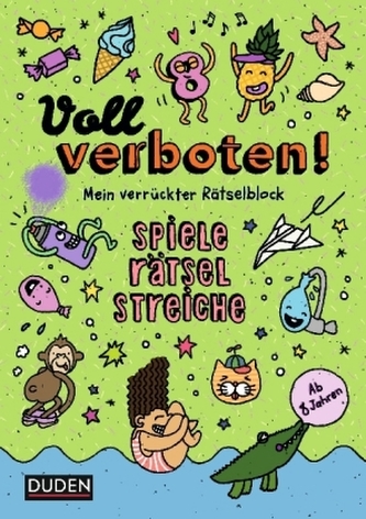 Voll verboten! Mein verrückter Rätselblock. Bd.3