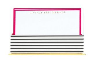 Flat Notes: Vintage Text - Briefkarten mit Kuverts für vielfältige Anlässe: Vintage Text