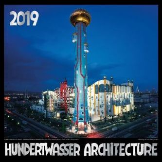 Hundertwasser Broschürenkalender Architektur 2019