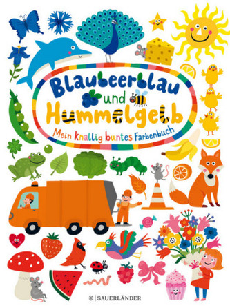 Blaubeerblau und Hummelgelb