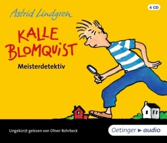 Kalle Blomquist Meisterdetektiv, 4 Audio-CDs
