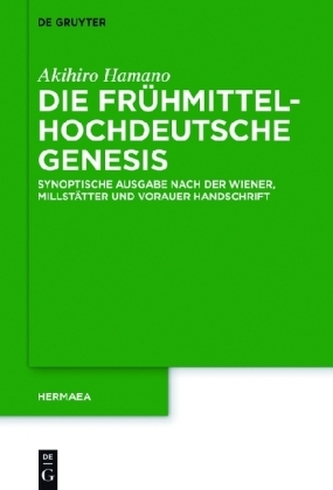 Die frühmittelhochdeutsche Genesis