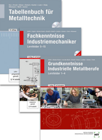 Der Industriemechaniker, 3 Bde. m. DVD-ROM