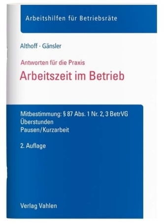 Arbeitszeit im Betrieb