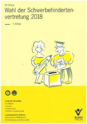 Wahl der Schwerbehindertenvertretung 2018, m. CD-ROM