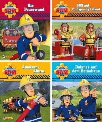 Feuerwehrmann Sam, 4 Hefte. Nr.9-12
