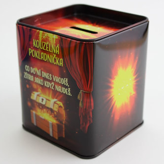 Pokladnička Kouzelná - Plechové pokladničky