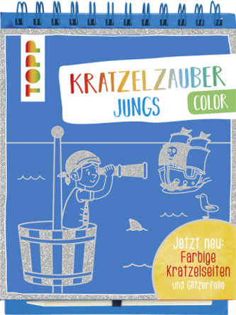 Kratzelzauber Color Jungs, m. Holzstift Kratzelzauber Color Jungs, m. Holzstift