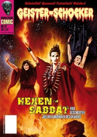 Geister-Schocker-Comic - Hexensabbat, m. Audio-CD