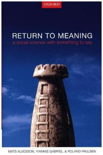 Return to Meaning