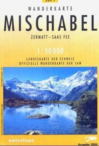 Landeskarte der Schweiz Mischabel